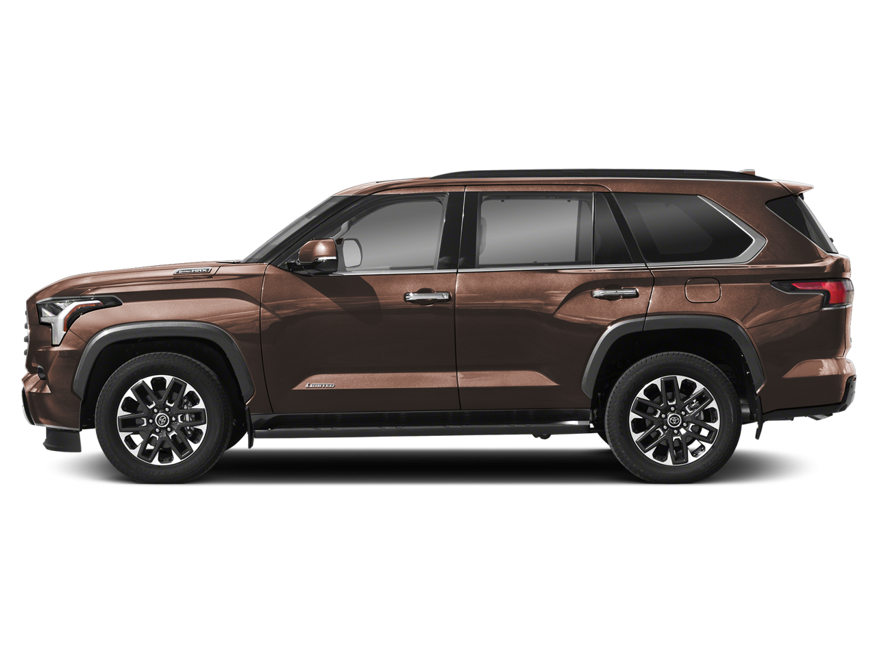 2024 Toyota Sequoia — rear three-quarter view