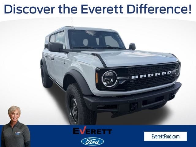 2026 Ford Bronco Big Bend in Avalanche — front three-quarter view