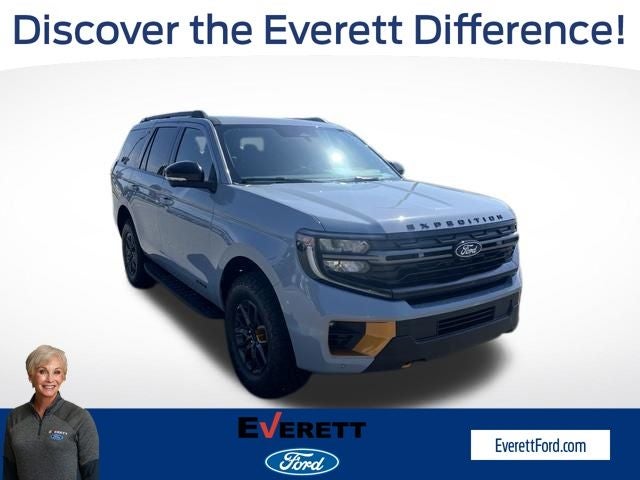 2027 Ford Expedition Tremor in Gray — front three-quarter view