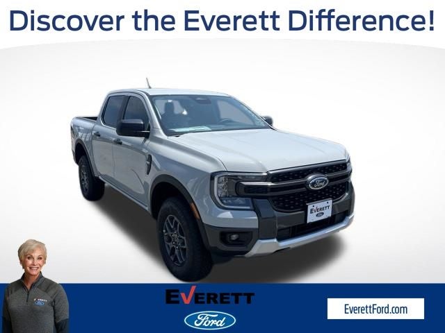 2026 Ford Ranger XLT in Avalanche — front three-quarter view
