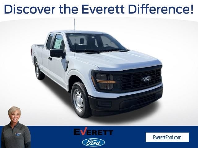2026 Ford F-150 XL in Oxford White — front three-quarter view
