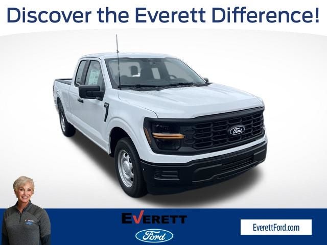 2026 Ford F-150 XL in Oxford White — front three-quarter view