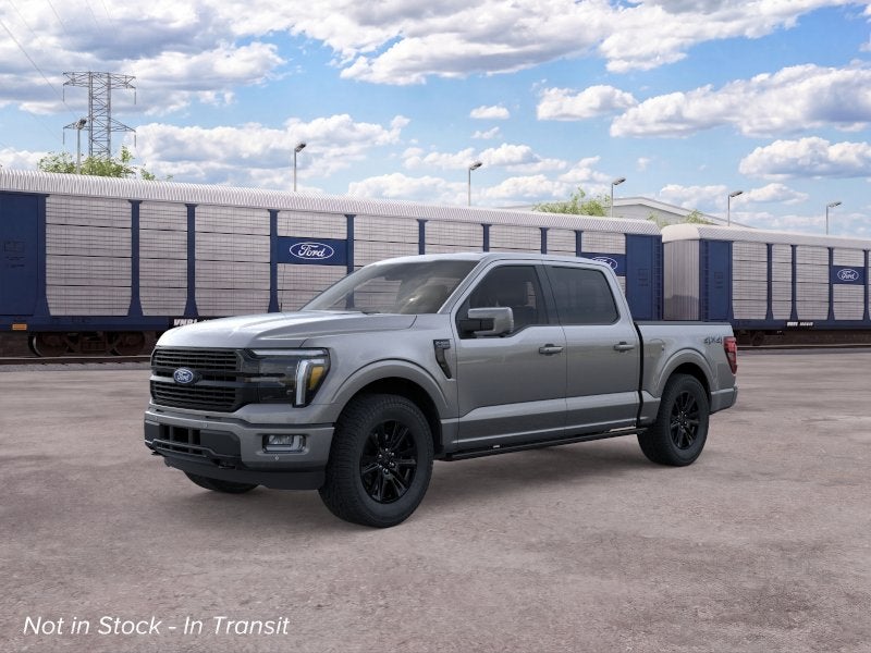 2026 Ford F-150 Platinum in Carbonized Gray Metallic — front three-quarter view