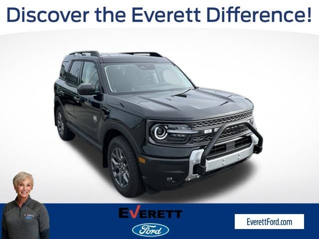 2026 Ford Bronco Sport Big Bend in Shadow Black — front three-quarter view