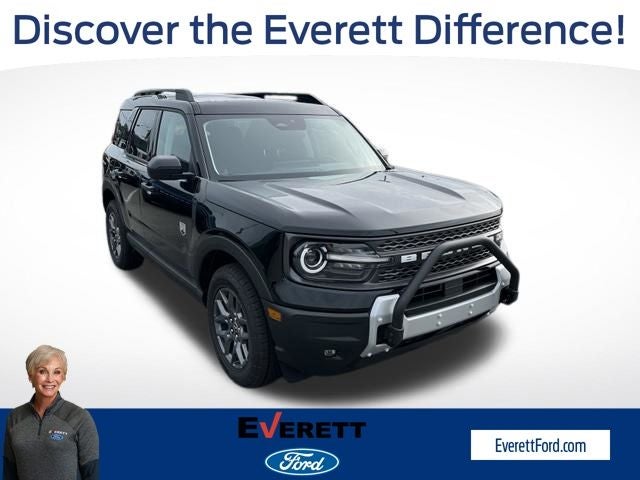 2026 Ford Bronco Sport Big Bend in Shadow Black — front three-quarter view