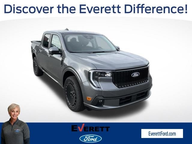 2026 Ford Maverick Lobo High in Carbonized Gray Metallic — front three-quarter view