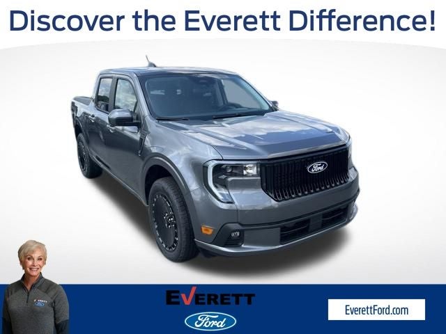 2026 Ford Maverick Lobo Standard in Carbonized Gray Metallic — front three-quarter view