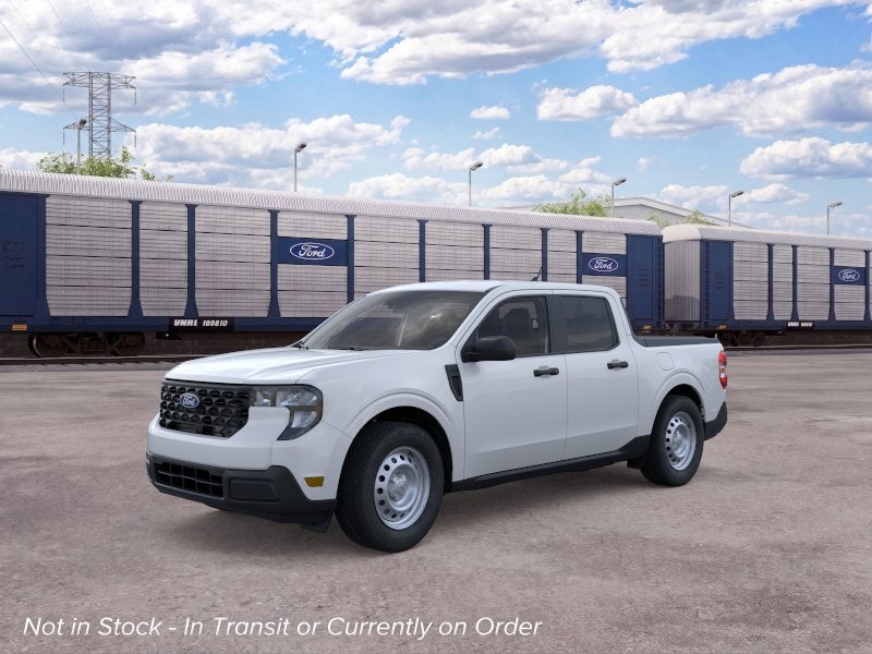 2026 Ford Maverick XL in Oxford White — front three-quarter view