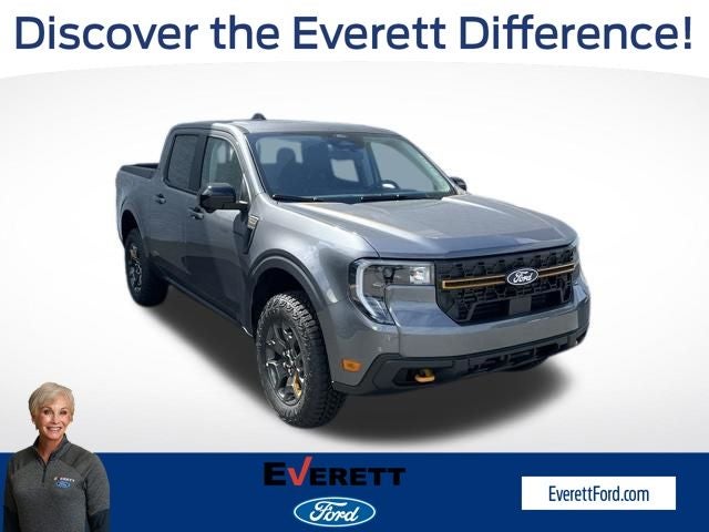 2026 Ford Maverick Tremor in Carbonized Gray Metallic — front three-quarter view